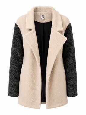 Somedays Lovin Blush Bouclé Colour-Block Jacket S